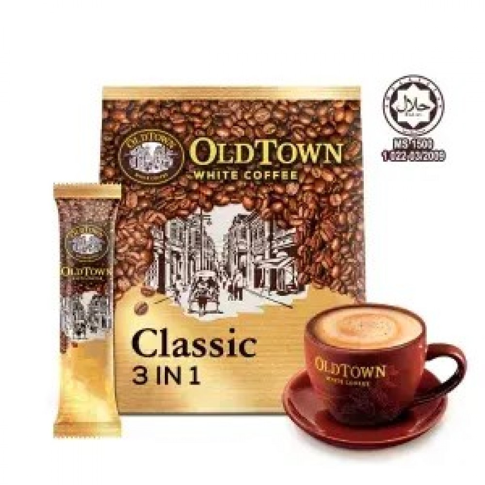 Old Town Classic 3 in 1 White Coffee 35g x 15 Old Town Classic 3 in 1 White Coffee 35g x 15